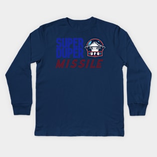 Super Duper Missile Kids Long Sleeve T-Shirt